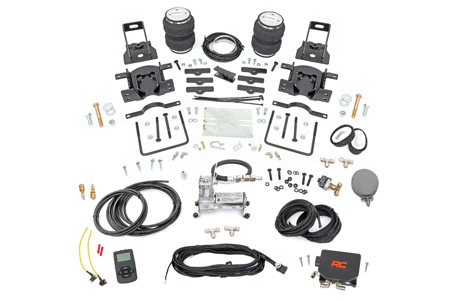 Fits Ford F-250 SD(05-16) Air Spring w_compressor Wireless Controller 10023WC